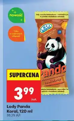 Biedronka Lody Panda Koral oferta