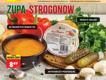 Biedronka Zupa Strogonow Biedronka oferta