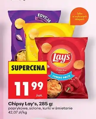 Biedronka Chipsy Lay's paprykowe oferta