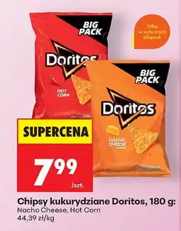 Biedronka Chipsy kukurydziane Doritos Hot Corn oferta