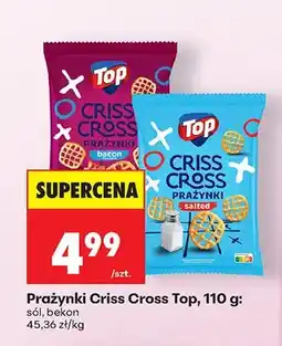 Biedronka Prażynki Criss Cross Top bekon oferta