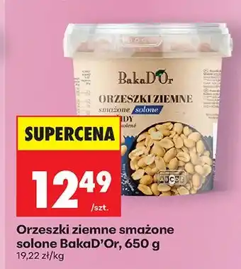 Biedronka Orzeszki ziemne smażone solone BakaD'Or oferta