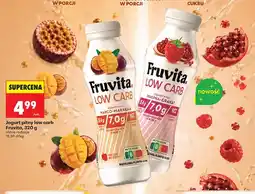 Biedronka Jogurt pitny low carb Fruvita mango-marakuja oferta