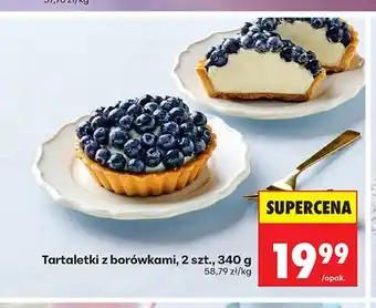 Biedronka Tartaletki z borówkami 2-pak oferta