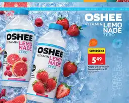 Biedronka Napój Oshee Vitamin Lemonade Zero Raspberry-Grapefruit oferta