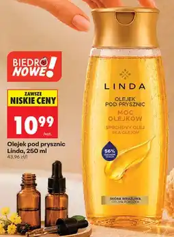 Biedronka Olejek pod prysznic Linda Moc Olejków oferta