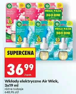 Biedronka Wkłady elektryczne Air Wick 3-pak oferta