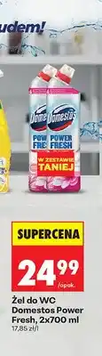 Biedronka Żel do WC Domestos Power Fresh 2-pak oferta