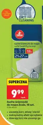 Biedronka Suche ściereczki do mopa Zosia oferta