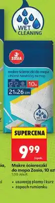 Biedronka Mokre ściereczki do mopa Zosia oferta