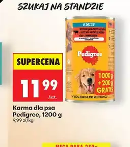 Biedronka Karma dla psa Pedigree Adult oferta
