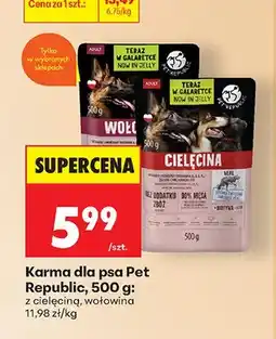Biedronka Karma dla psa Pet Republic oferta