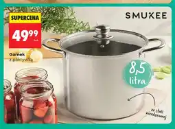 Biedronka Garnek z pokrywką ze stali nierdzewnej SMUKEE oferta