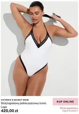 Victoria's Secret Strój kąpielowy jednoczęściowy Victoria's Secret Iconic Logo oferta