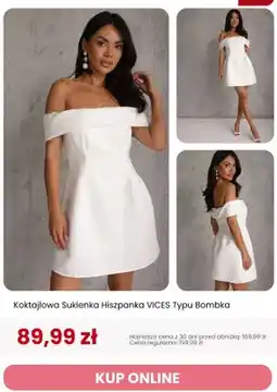 Renee Sukienka koktajlowa Renee Hiszpanka VICES typu bombka oferta