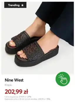 eobuwie Klapki Nine West oferta
