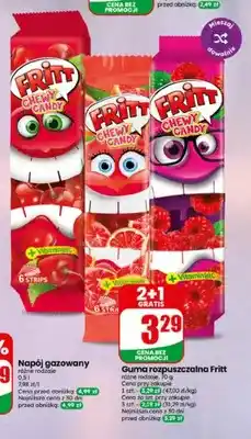 Dino Guma rozpuszczalna Fritt wiśniowa oferta