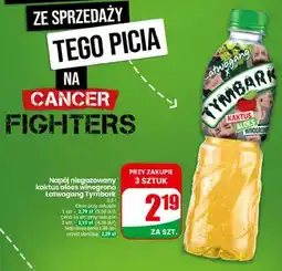 Dino Napój niegazowany kaktus aloes winogrono Tymbark Łatwogang oferta