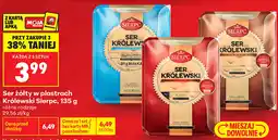 Biedronka Ser żółty w plastrach Królewski Sierpc oferta