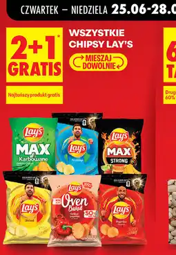 Biedronka Wszystkie chipsy Lay's oferta