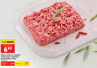 Biedronka Mięso mielone z łopatki wieprzowej i wołowej Kraina Mięs oferta