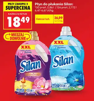 Biedronka Płyn do płukania Silan oferta