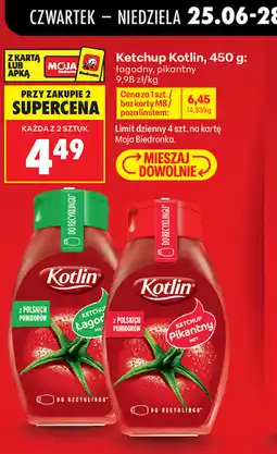Biedronka Ketchup Kotlin oferta