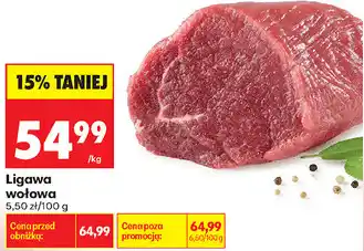 Biedronka Ligawa wołowa oferta