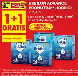 Biedronka BEBILON ADVANCE PRONUTRA oferta