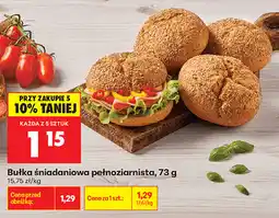 Biedronka Bułka śniadaniowa pełnoziarnista oferta