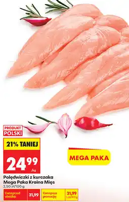 Biedronka Polędwiczki z kurczaka Mega Paka Kraina Mięs oferta