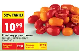 Biedronka Pomidory papryczkowe: czerwone, pomarańczowe oferta