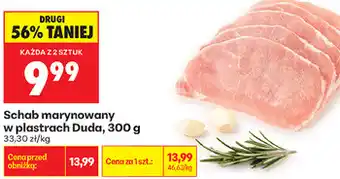 Biedronka Schab marynowany w plastrach Duda oferta