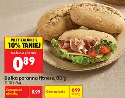 Biedronka Bułka poranna fitness oferta