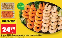 Biedronka Krewetki białe gotowane w marynacie Marinero oferta