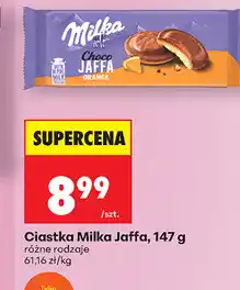 Biedronka Ciastka Milka Jaffa oferta