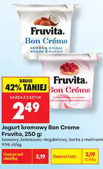 Biedronka Jogurt kremowy Bon Creme Fruvita oferta