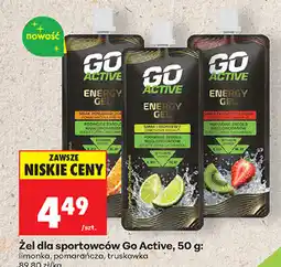 Biedronka Żel dla sportowców Go Active oferta
