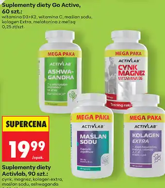 Biedronka Suplementy diety Activlab oferta