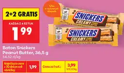 Biedronka Baton Snickers Peanut Butter oferta