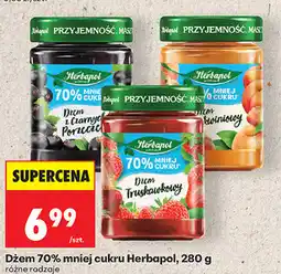 Biedronka Dżem 70% mniej cukru Herbapol oferta