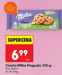 Biedronka Ciastka Milka Pieguski oferta