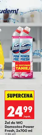 Biedronka Żel do WC Domestos Power Fresh oferta