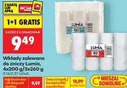 Biedronka Wkłady zalewane do zniczy Lumia, 4x200 g/3x260 g oferta
