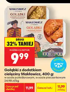 Biedronka Gołąbki z dodatkiem cielęciny Makłowicz oferta