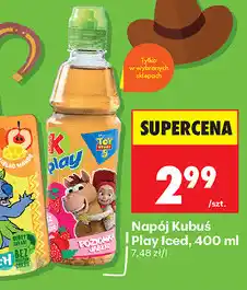 Biedronka Napój Kubuś Play Iced oferta