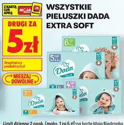 Biedronka Wszystkie pieluszki Dada Extra Soft oferta