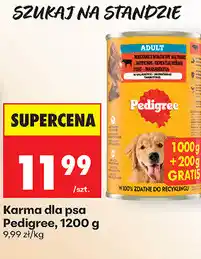 Biedronka Karma dla psa Pedigree oferta