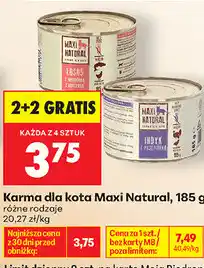 Biedronka Karma dla kota Maxi Natural oferta