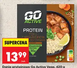 Biedronka Danie proteinowe Go Active Vege oferta